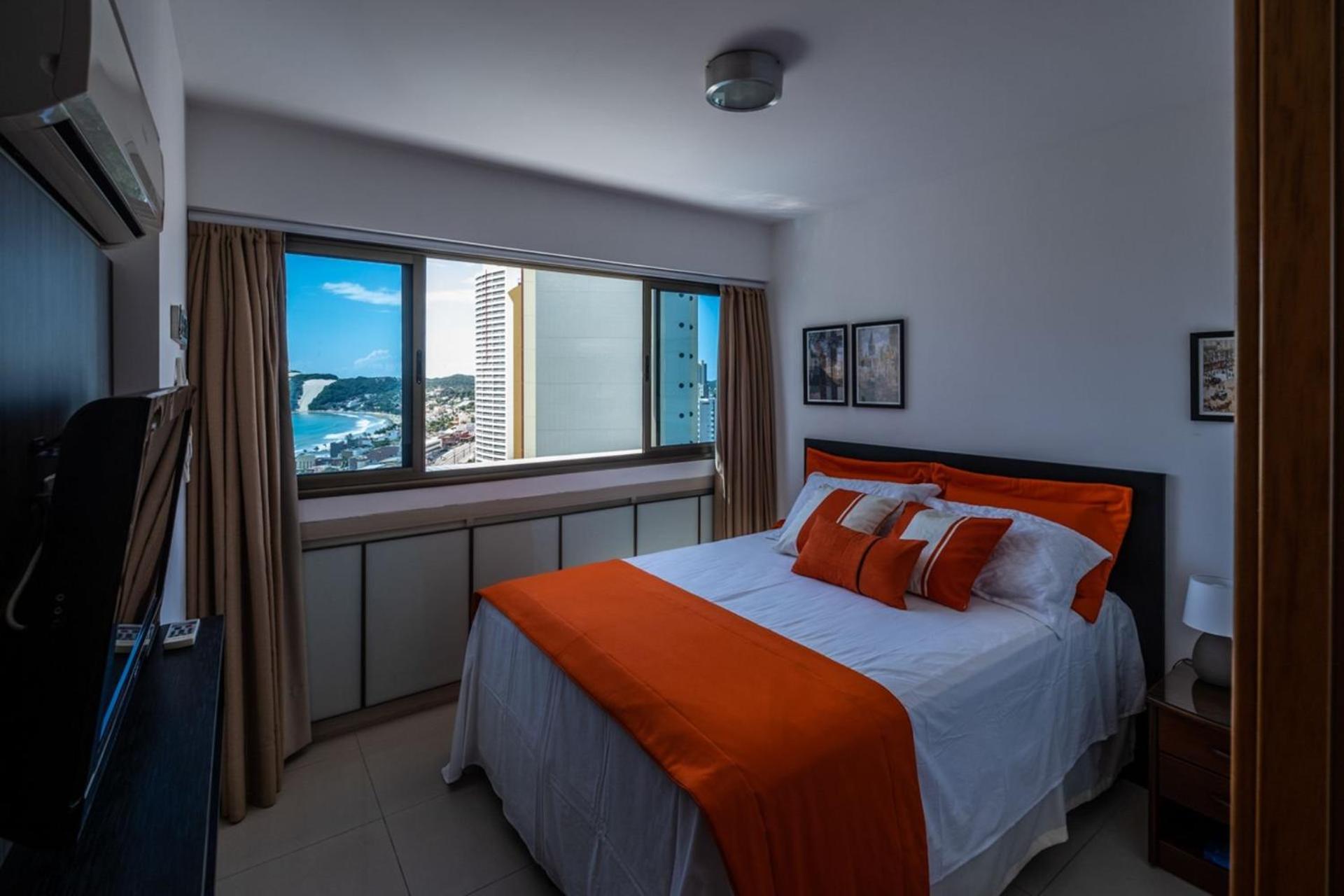 Flat Com 2 Quartos E Vista Mar Da Praia De Pontanegra-Wifi 300 Mb-Garagem-Familia-Criancas-Piscina-Pet Friendly Natal Ngoại thất bức ảnh